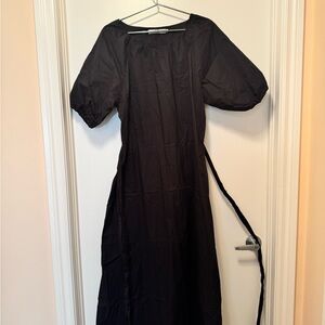 Chic Black Long Sleeve Dress